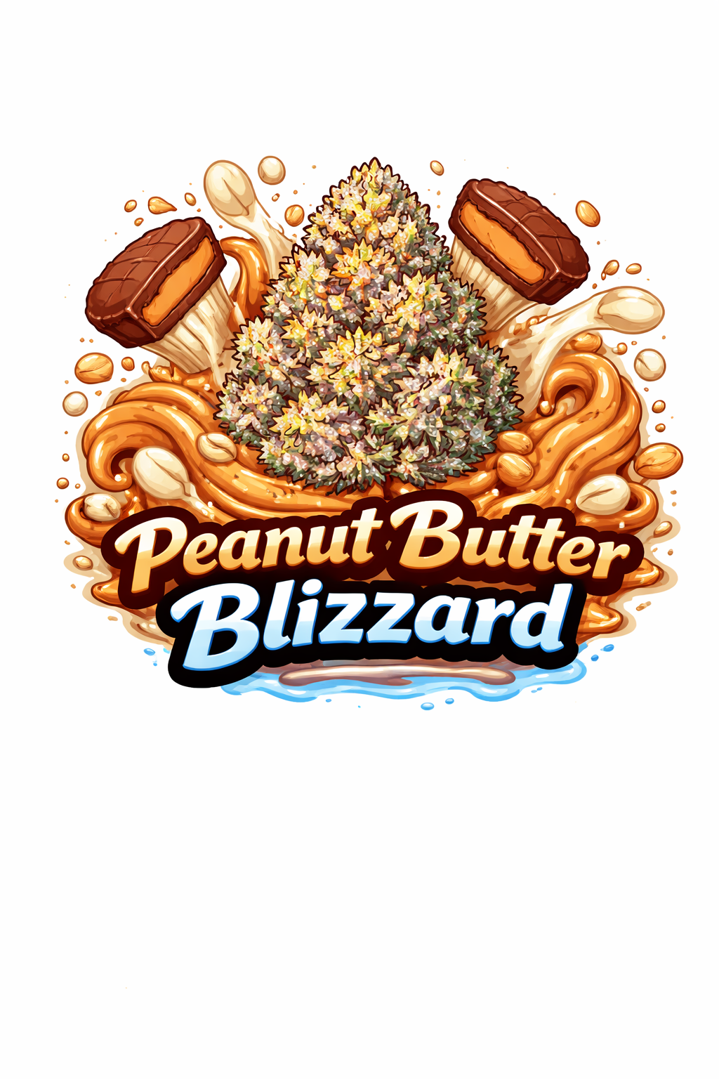 Peanut Butter Blizzard cannabis strain – nutty gas terp profile, cold climate genetics
